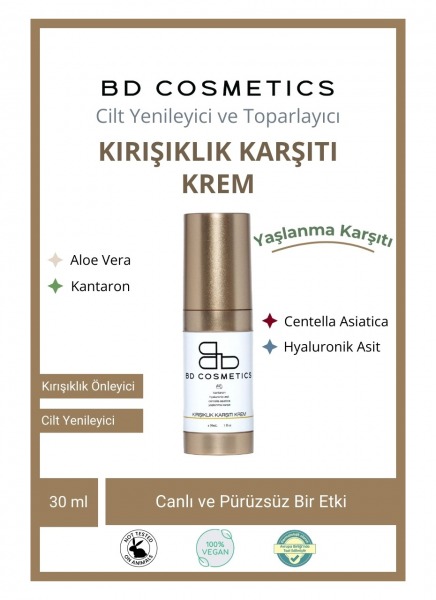 BD COSMETICS KIRIŞIKLIK KARŞITI KREM 30 ml