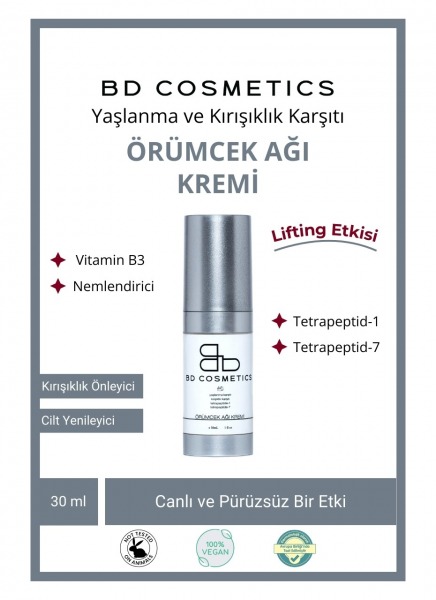 BD COSMETICS ÖRÜMCEK AĞI KREMİ 30 ml