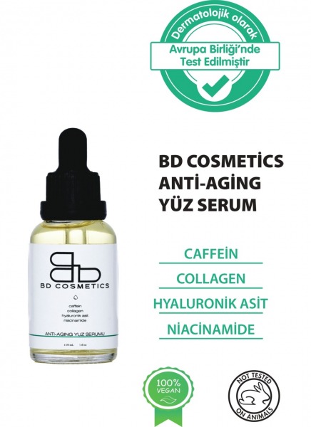 BD COSMETICS  ANTI AGING YÜZ SERUMU 30 ml