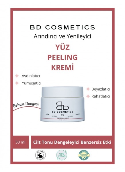 BD COSMETICS  YÜZ PEELING 50 ml