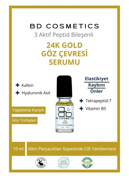 Bd Pharma Bd Cosmetics 24 K Göz Çevresi Serumu 10 ml
